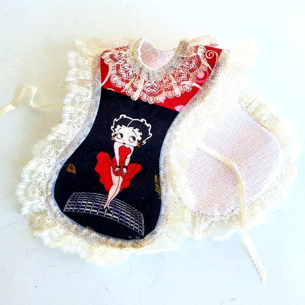Vintage Betty Boop Dish Soap Bottle Apron Cover - Picture 4 of 10